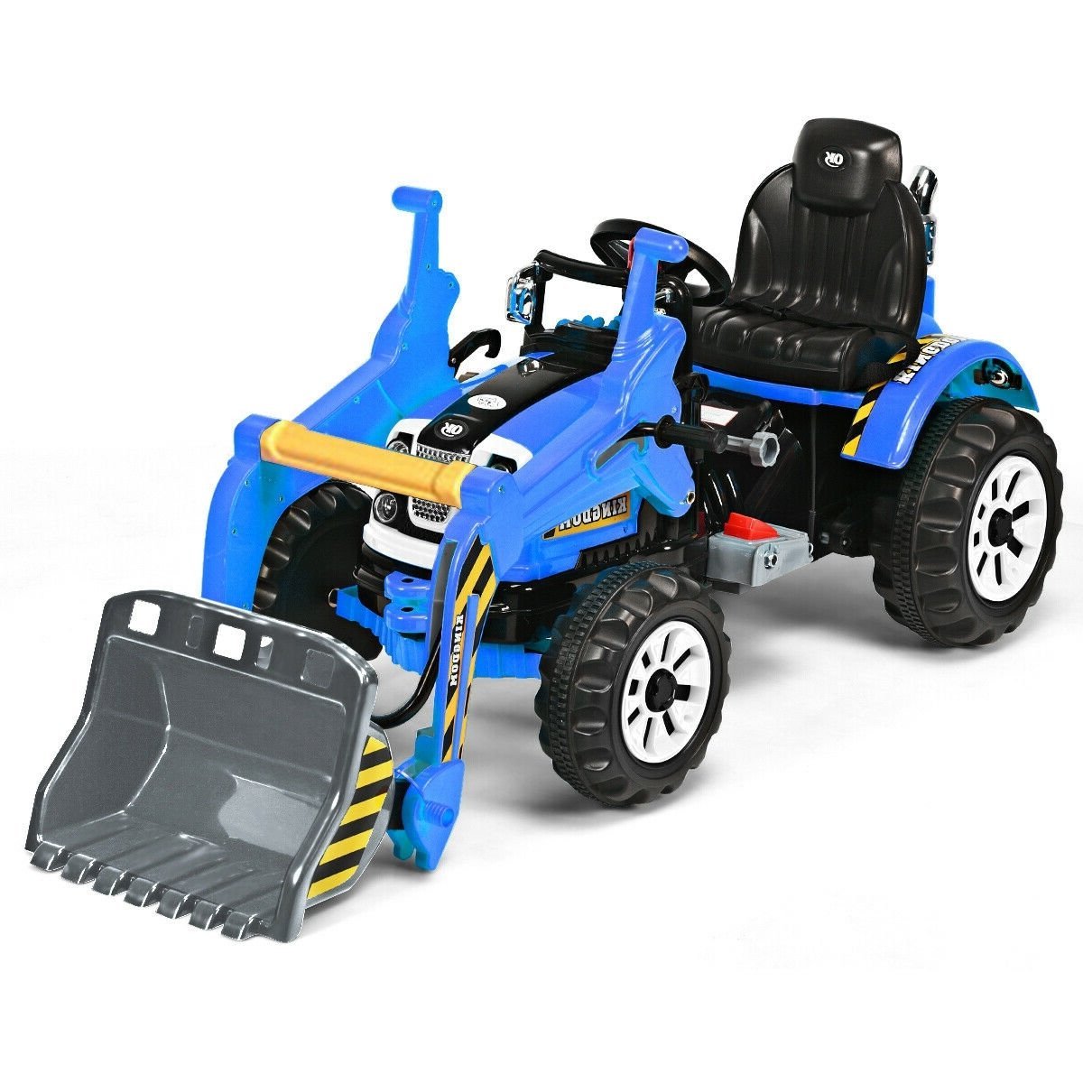 12 V Battery Powered Kids Ride on Dumper Truck, Blue Powered Ride On Toys   at Gallery Canada