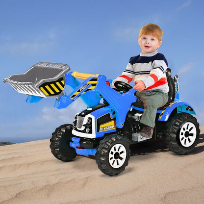 12 V Battery Powered Kids Ride on Dumper Truck, Blue Powered Ride On Toys   at Gallery Canada