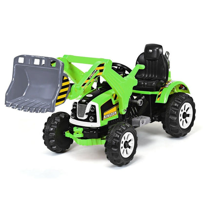 12 V Battery Powered Kids Ride on Dumper Truck, Green Powered Ride On Toys   at Gallery Canada