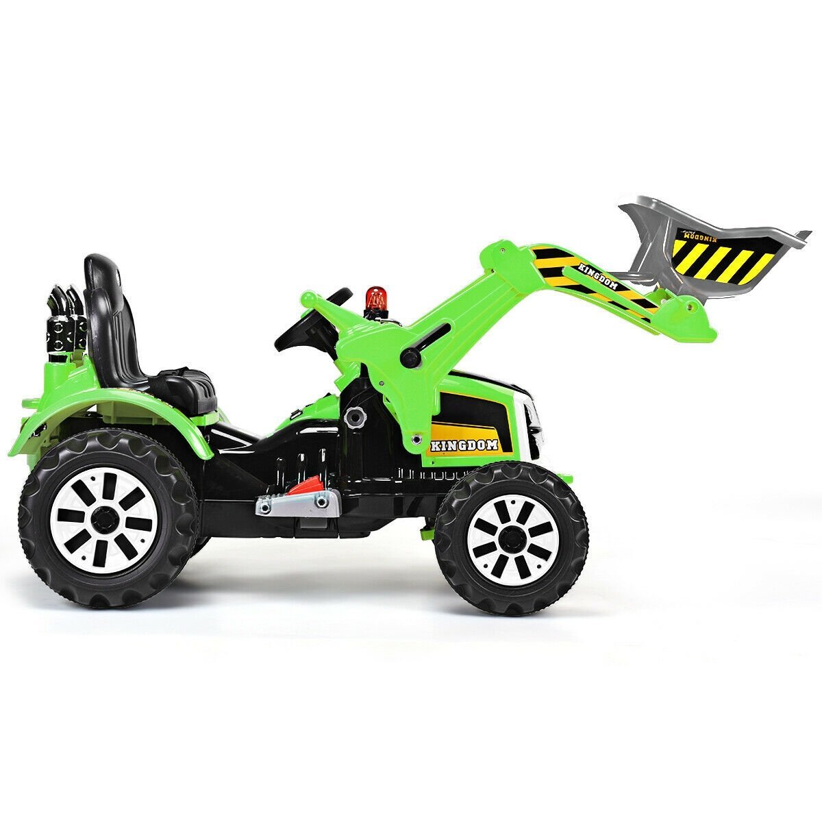 12 V Battery Powered Kids Ride on Dumper Truck, Green Powered Ride On Toys   at Gallery Canada