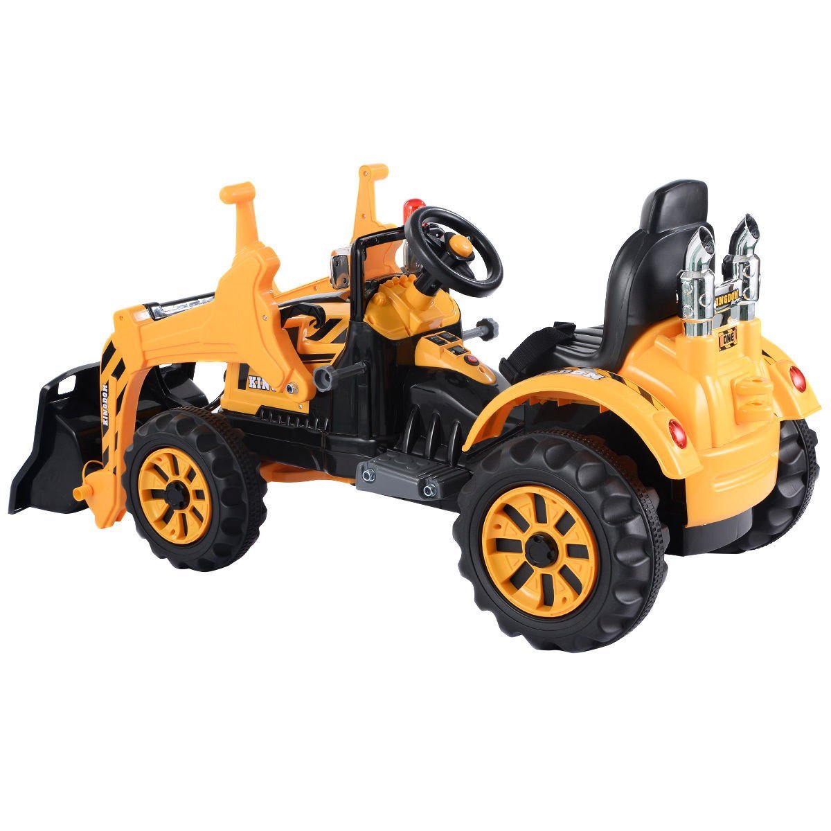 12 V Battery Powered Kids Ride on Dumper Truck, Yellow Powered Ride On Toys   at Gallery Canada