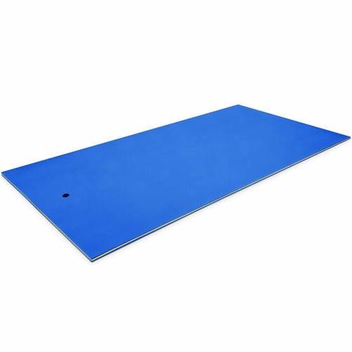 12 x 6 Feet 3 Layer Floating Water Pad, Blue