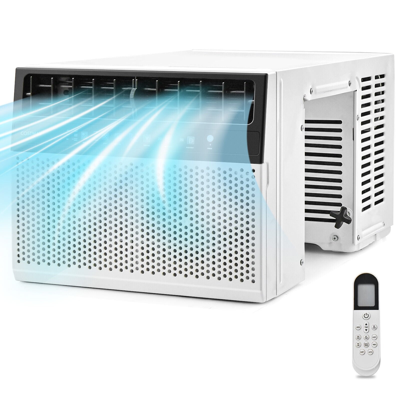 12000 BTU Window Air Conditioner with Handy Remote-12000 BTU, White Air Conditioners   at Gallery Canada