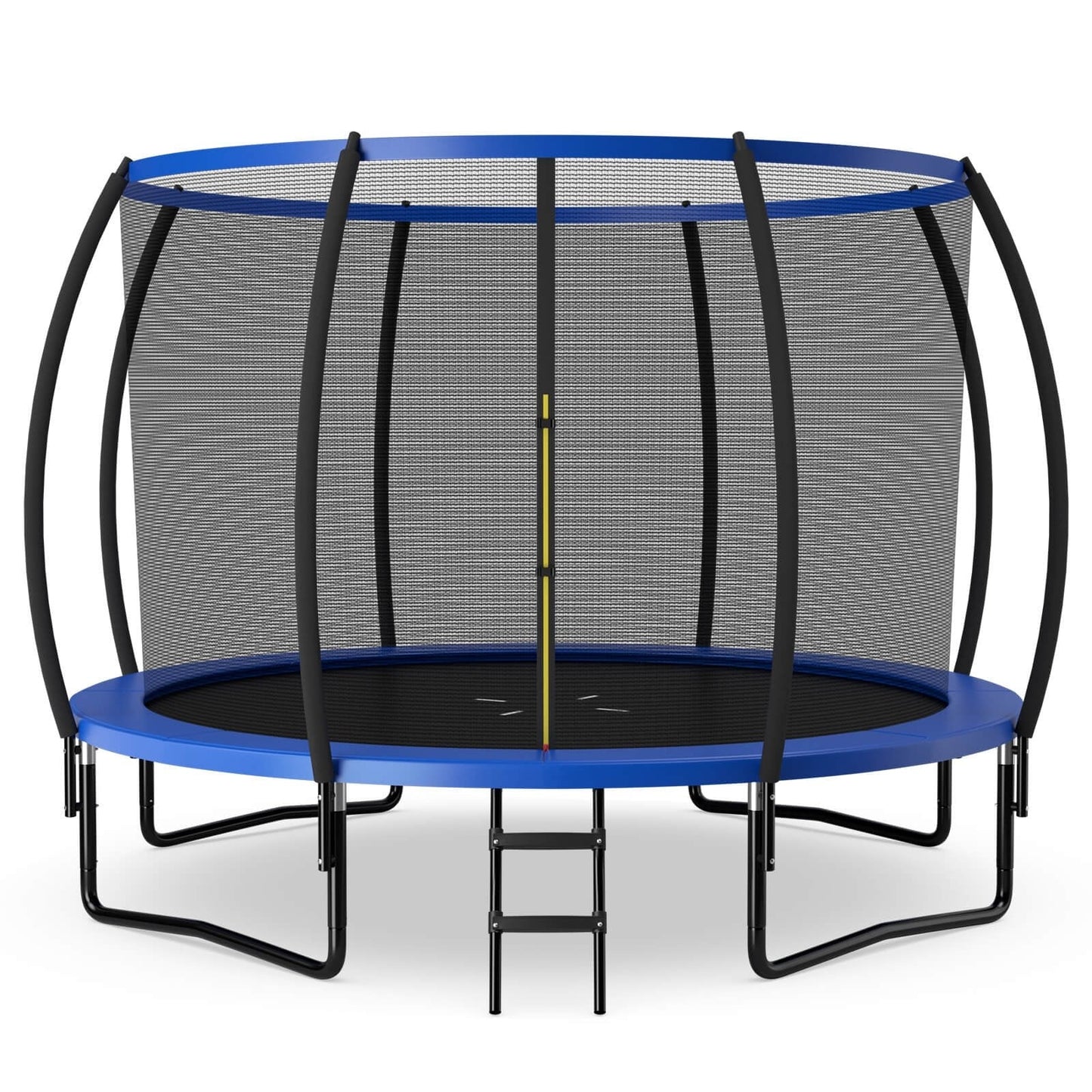 12FT ASTM Approved Recreational Trampoline with Ladder, Blue Trampolines   at Gallery Canada