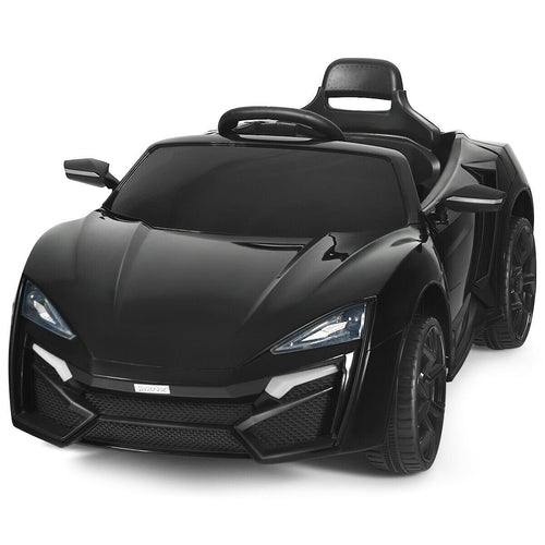 12V 2.4G RC Electric Vehicle with Lights, Black