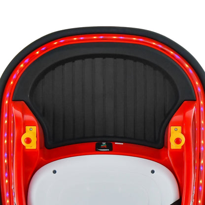 12V Electric Kids Ride On Bumper Car with Flashing Lights for Toddlers, Red Powered Ride On Toys   at Gallery Canada