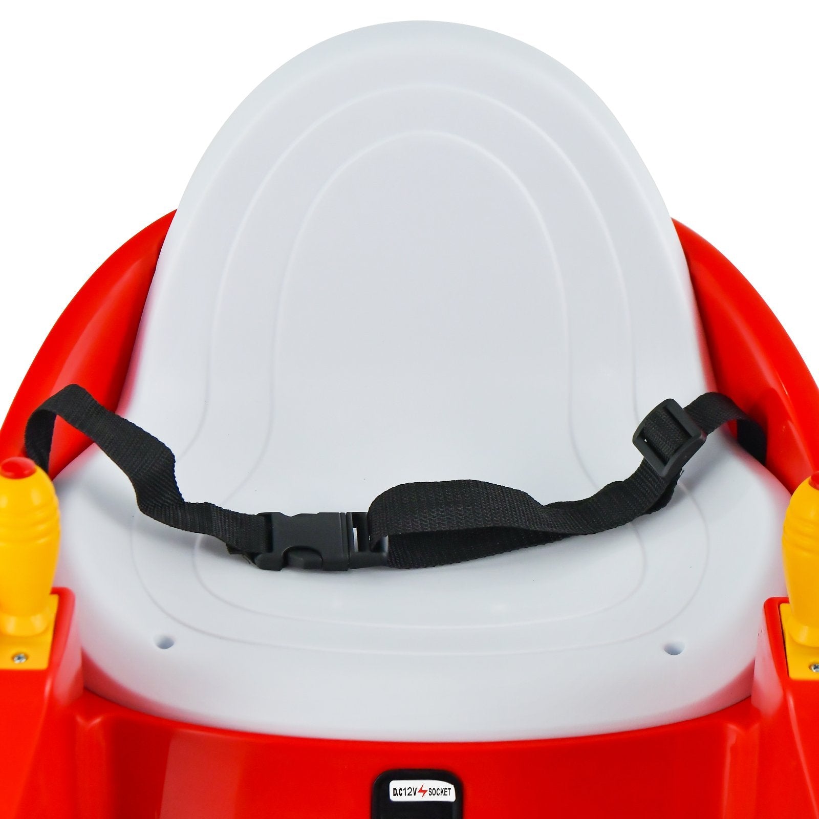 12V Electric Kids Ride On Bumper Car with Flashing Lights for Toddlers, Red Powered Ride On Toys   at Gallery Canada