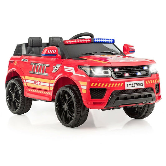 12V Kids Electric Ride On Car with Remote Control, Red Powered Ride On Toys   at Gallery Canada