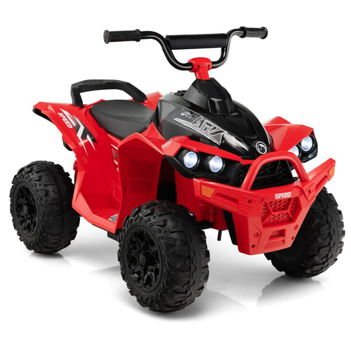 12V Kids Ride On ATV with High/Low Speed and Comfortable Seat, Red