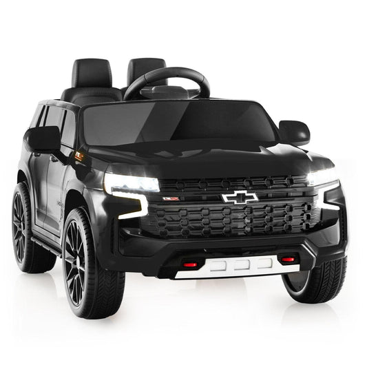 12V Kids Ride on Car with 2.4G Remote Control, Black Powered Ride On Toys   at Gallery Canada