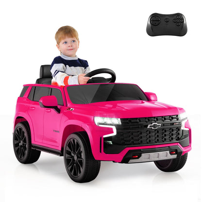 12V Kids Ride on Car with 2.4G Remote Control, Pink Powered Ride On Toys   at Gallery Canada