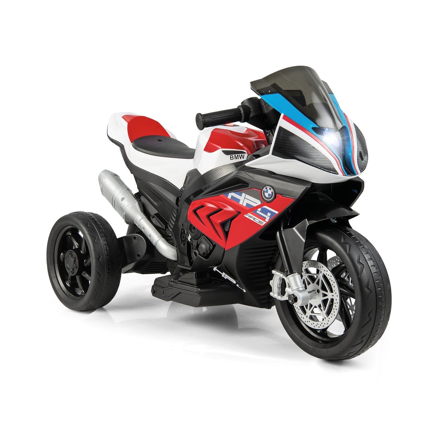 12V Licensed BMW Kids Motorcycle Ride-On Toy for 37-96 Months Old Kids, Red Powered Ride On Toys   at Gallery Canada