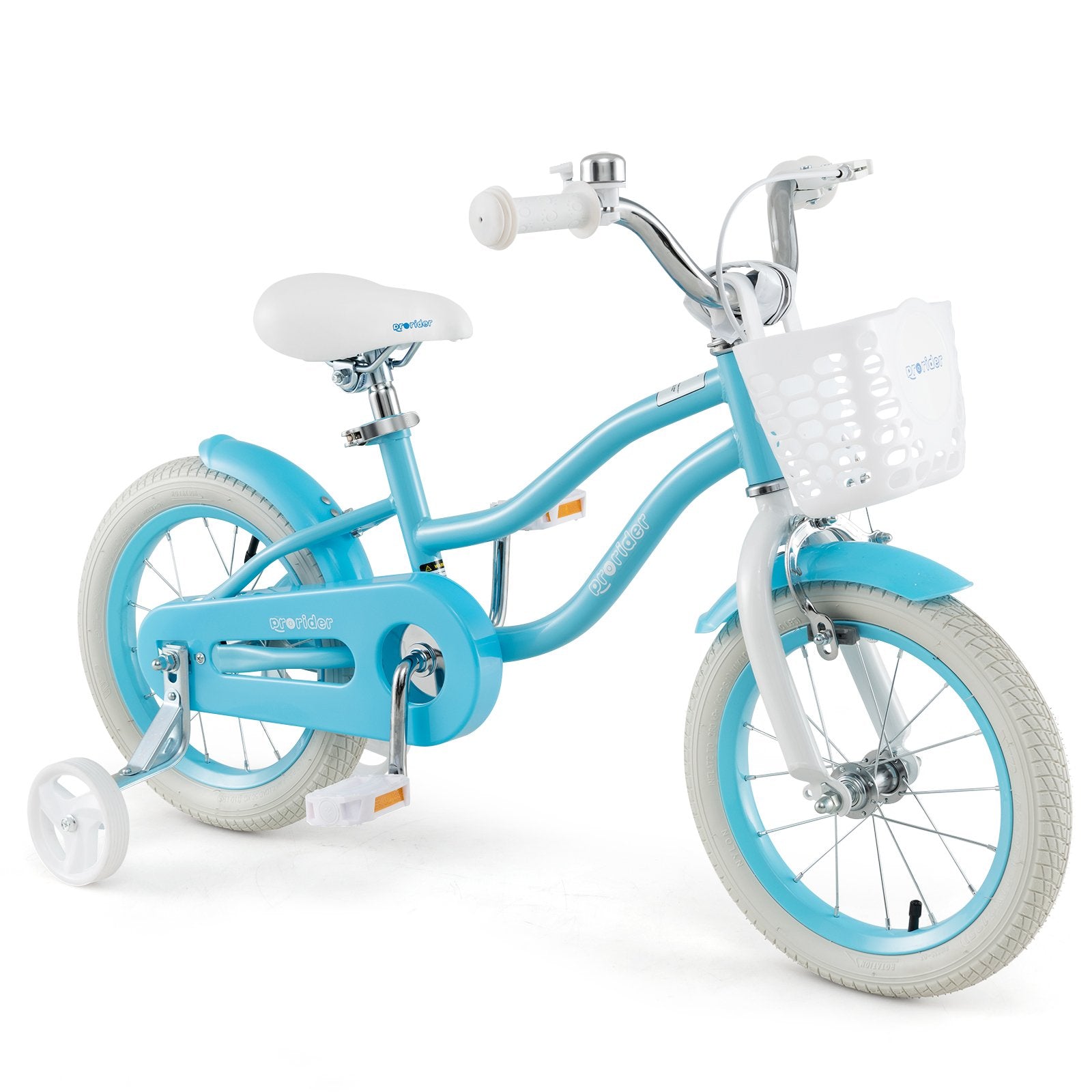 14/16/18 Inch Kids Bike with Dual Brakes and Adjustable Seat-14 inches, Blue Kids Bike   at Gallery Canada