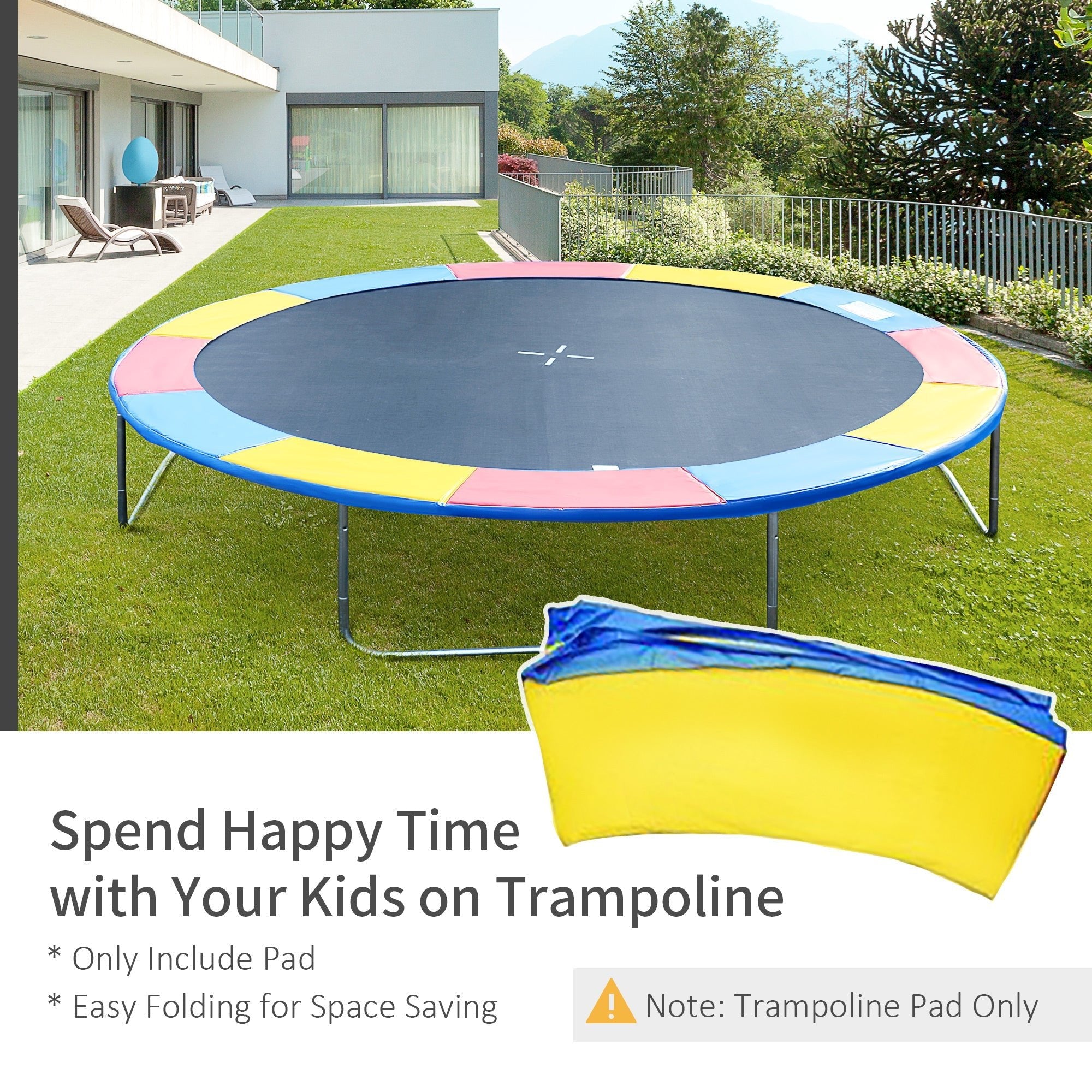 14FT Trampoline Pad Φ168