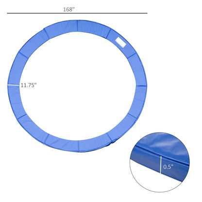 14FT Trampoline Pad Φ168" Trampolining Replacement Jump Bounce Exercise GYM (Blue) Trampolines   at Gallery Canada