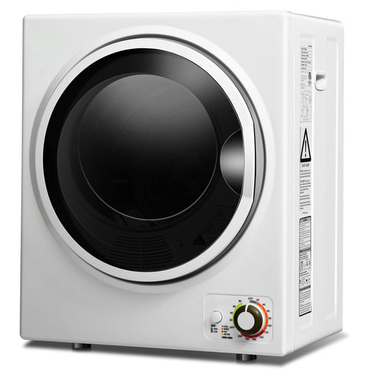 1.5 Cu .ft Clothes Dryer with with Stainless Steel Wall Mount, White Dryers   at Gallery Canada