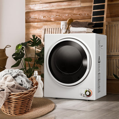 1.5 Cu .ft Clothes Dryer with with Stainless Steel Wall Mount, White Dryers   at Gallery Canada