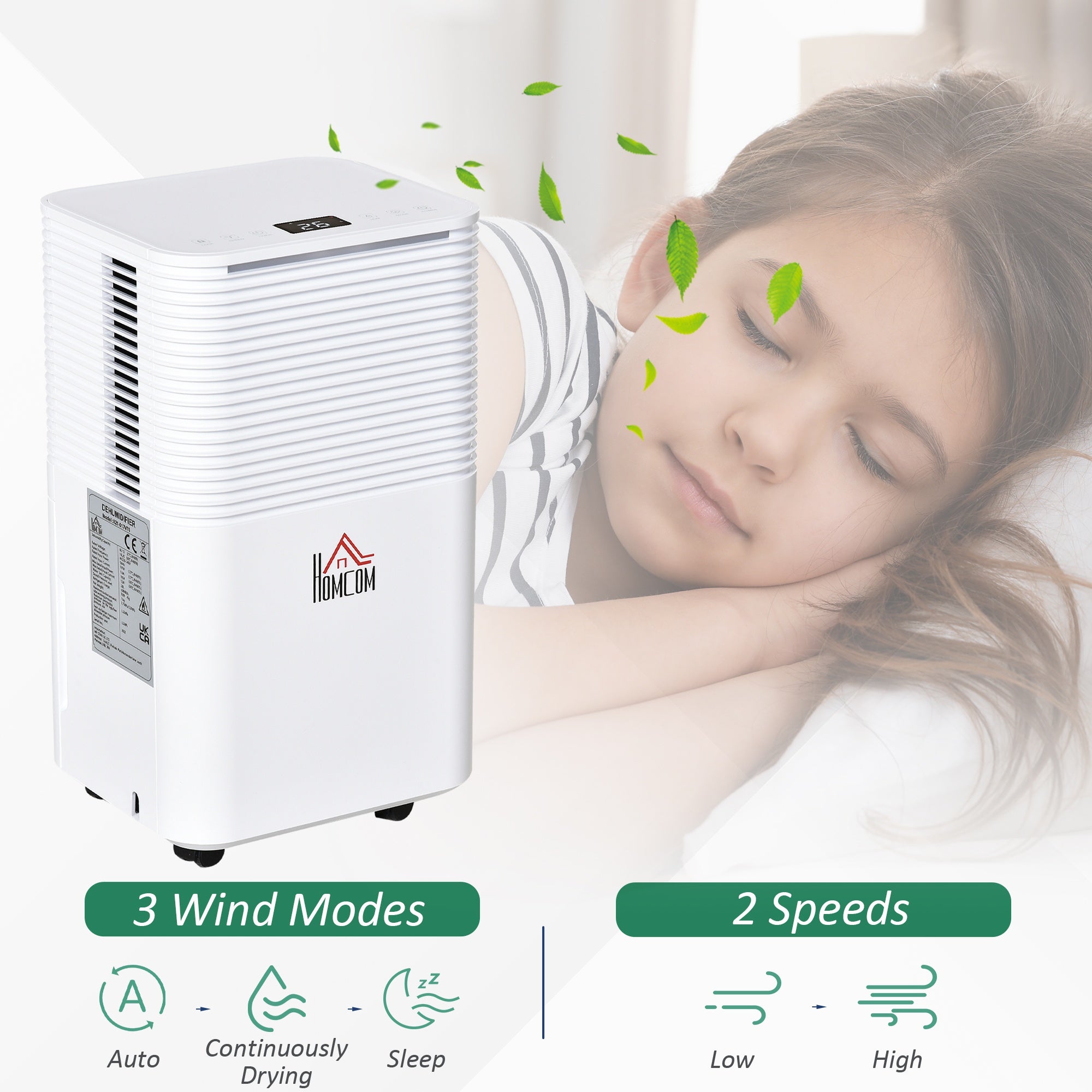 1500 sq.Ft Portable Quiet Dehumidifier for Home Laundry Room Bedroom Basement, 25pt Electric Moisture Air De-Humidifier with 3 Modes Home Dehumidifiers   at Gallery Canada