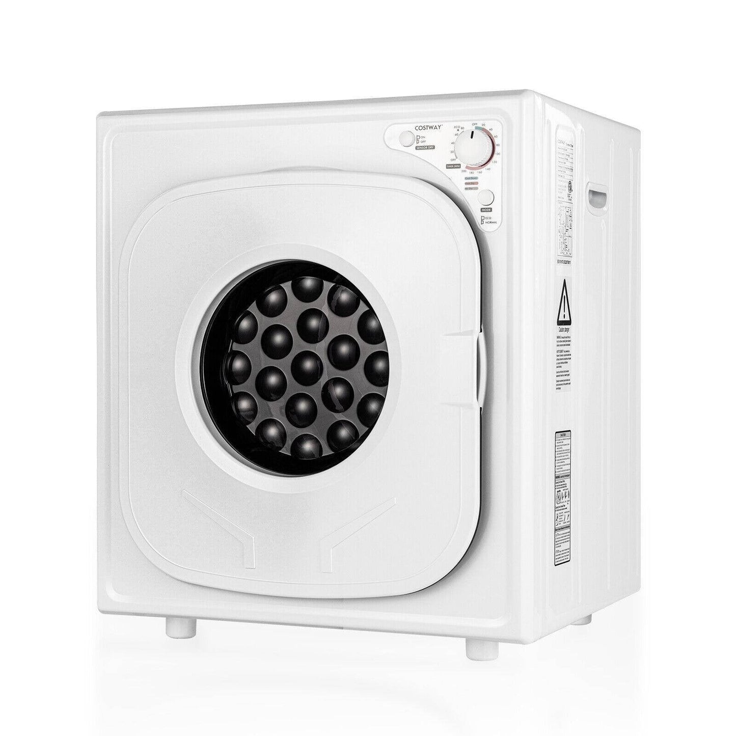 1500W Compact Laundry Dryer with Touch Panel, White Dryers   at Gallery Canada