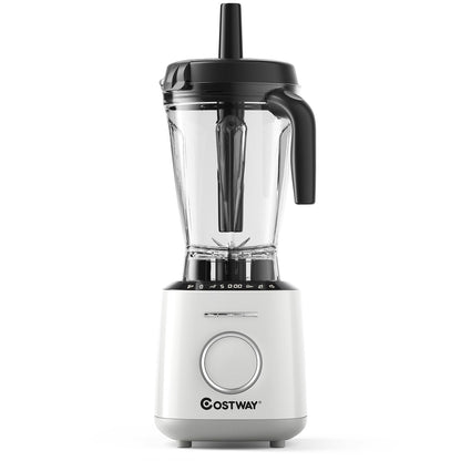 1500W Countertop Smoothies Blender with 10 Speed and 6 Pre-Setting Programs, White Food Mixers & Blenders   at Gallery Canada