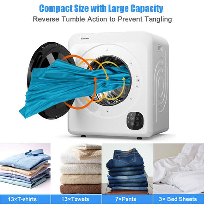 1700W Electric Tumble Laundry Dryer with Steel Tub Dryers   at Gallery Canada