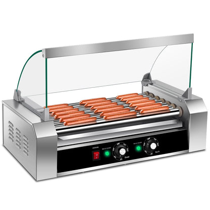 18 Hot Dog 7 Roller Grill Commercial Cooker, Silver Food Warmers & Burners   at Gallery Canada