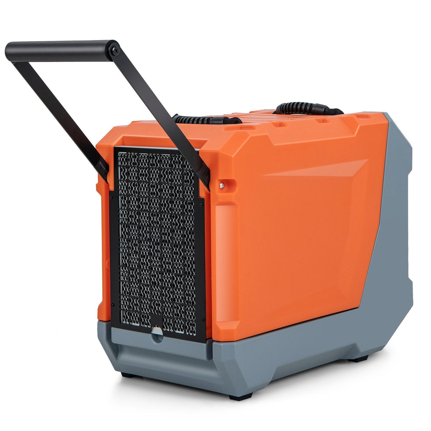 180 Pints/Day Commercial Dehumidifier with Pump and Drain Hose, Orange Dehumidifiers   at Gallery Canada