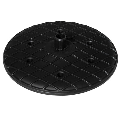 19.7" Round Patio Umbrella Table Tray for Swimming Pool, Beach, Patio, Deck, Garden, Easy to Install, Black Patio Umbrellas   at Gallery Canada