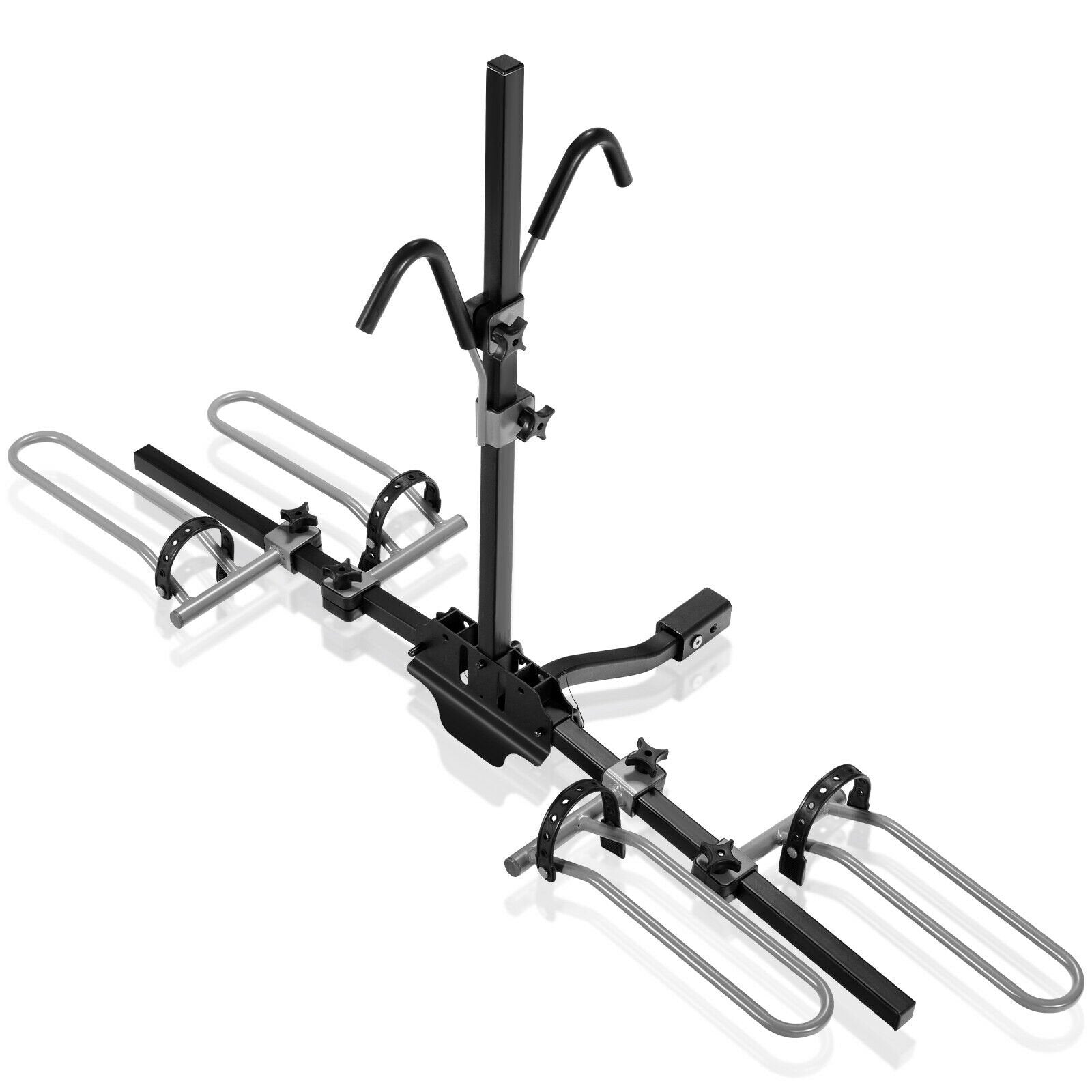 2-Bike Hitch Mount Bike Rack for 1-1/4 Inch or 2 Inch Receiver, Black Garages   at Gallery Canada