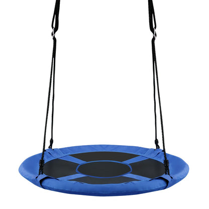 2-in-1 40 Inch Kids Hanging Chair Detachable Swing Tent Set, Blue Swing & Playsets   at Gallery Canada