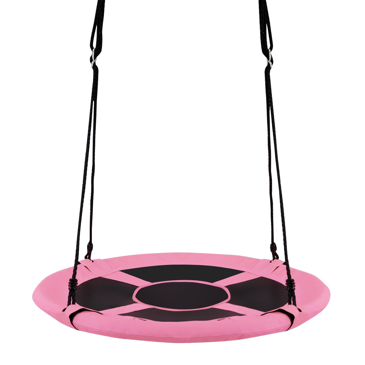 2-in-1 40 Inch Kids Hanging Chair Detachable Swing Tent Set, Pink Swing & Playsets   at Gallery Canada