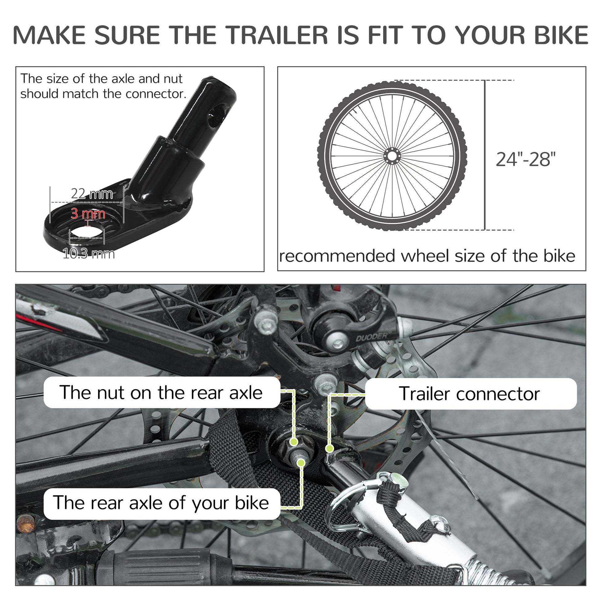 2-in-1 Dog Bike Trailer for Large Dogs, Green Dog Bike Trailers & Strollers   at Gallery Canada