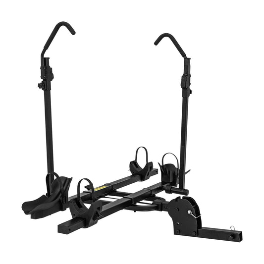 2 Inch Hitch Mount Bike Rack 2-Bike Platform Style Carrier with Tilt-able Design for Easy Trunk Access, Black Garages   at Gallery Canada