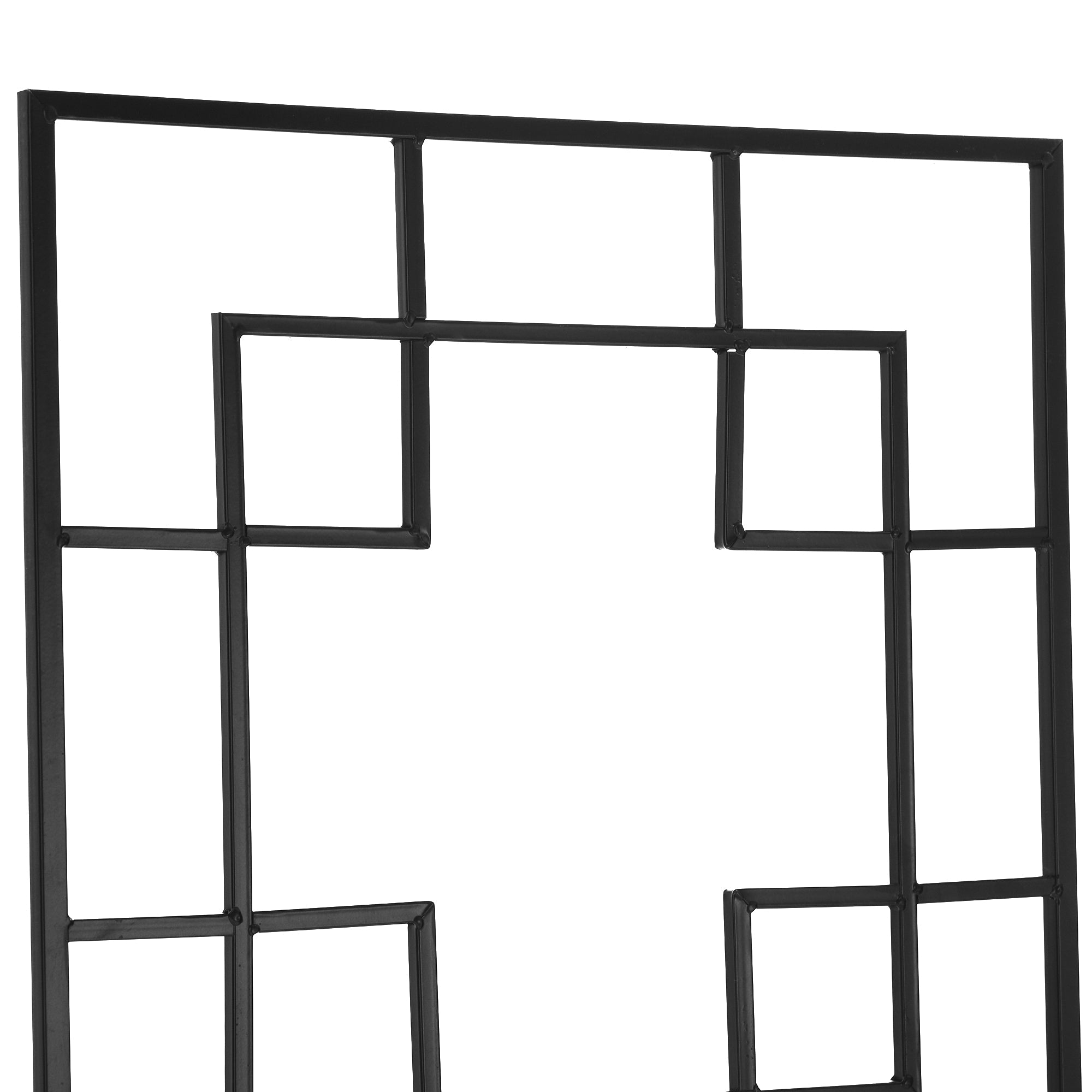 2 Pack Garden Trellis for Climbing Plants, Outdoor Metal Grid Panels for Roses, Vine Flower, Cucumber, Clematis, 72