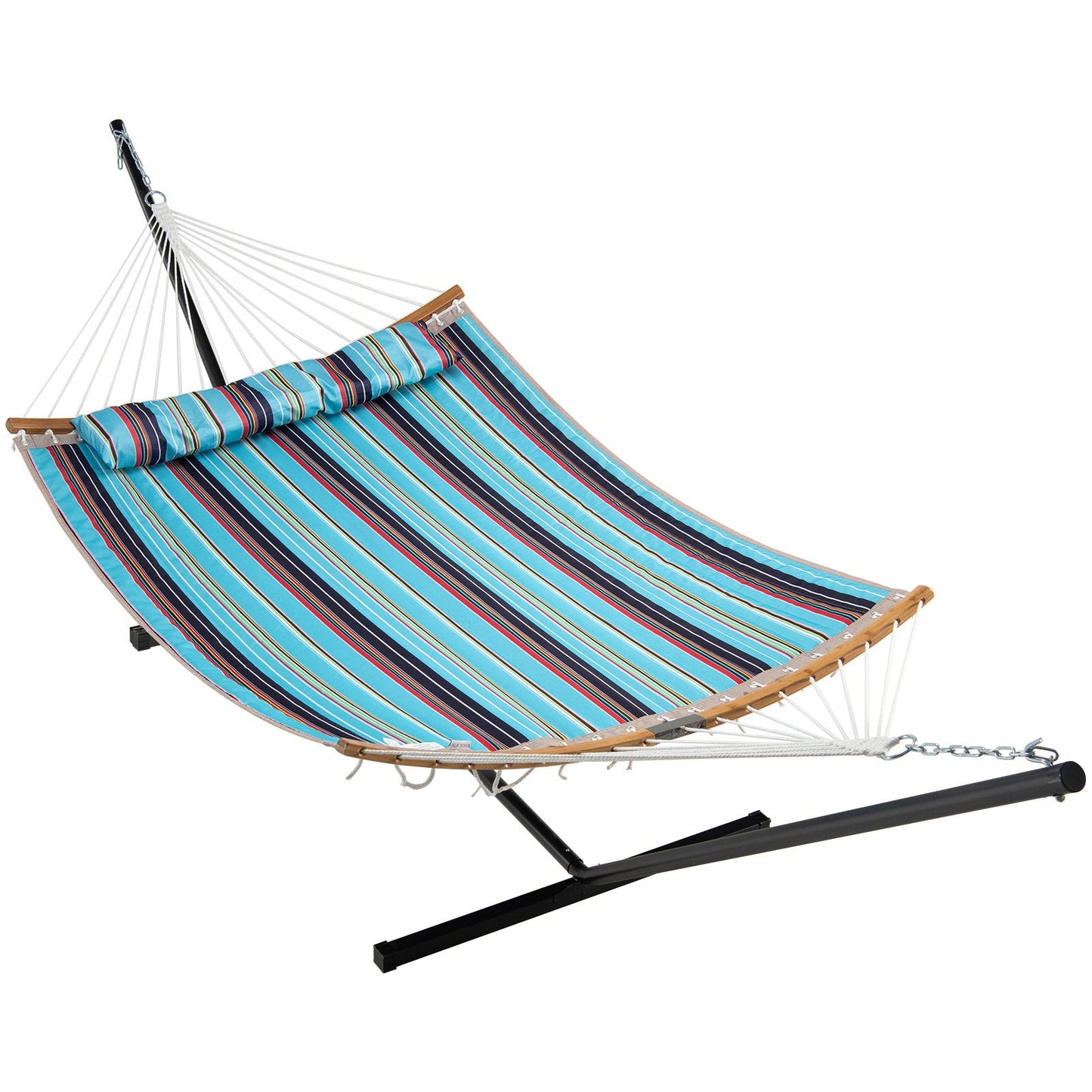 2-Person Heavy-Duty Hammock Stand with  Storage Bag, Black Hammocks   at Gallery Canada