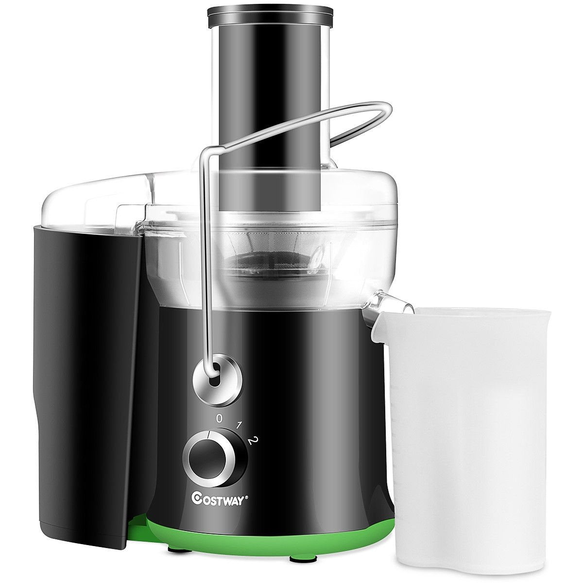 2 Speed Wide Mouth Fruit and Vegetable Centrifugal Electric Juicer, Black Juicers & Coffee Machines   at Gallery Canada