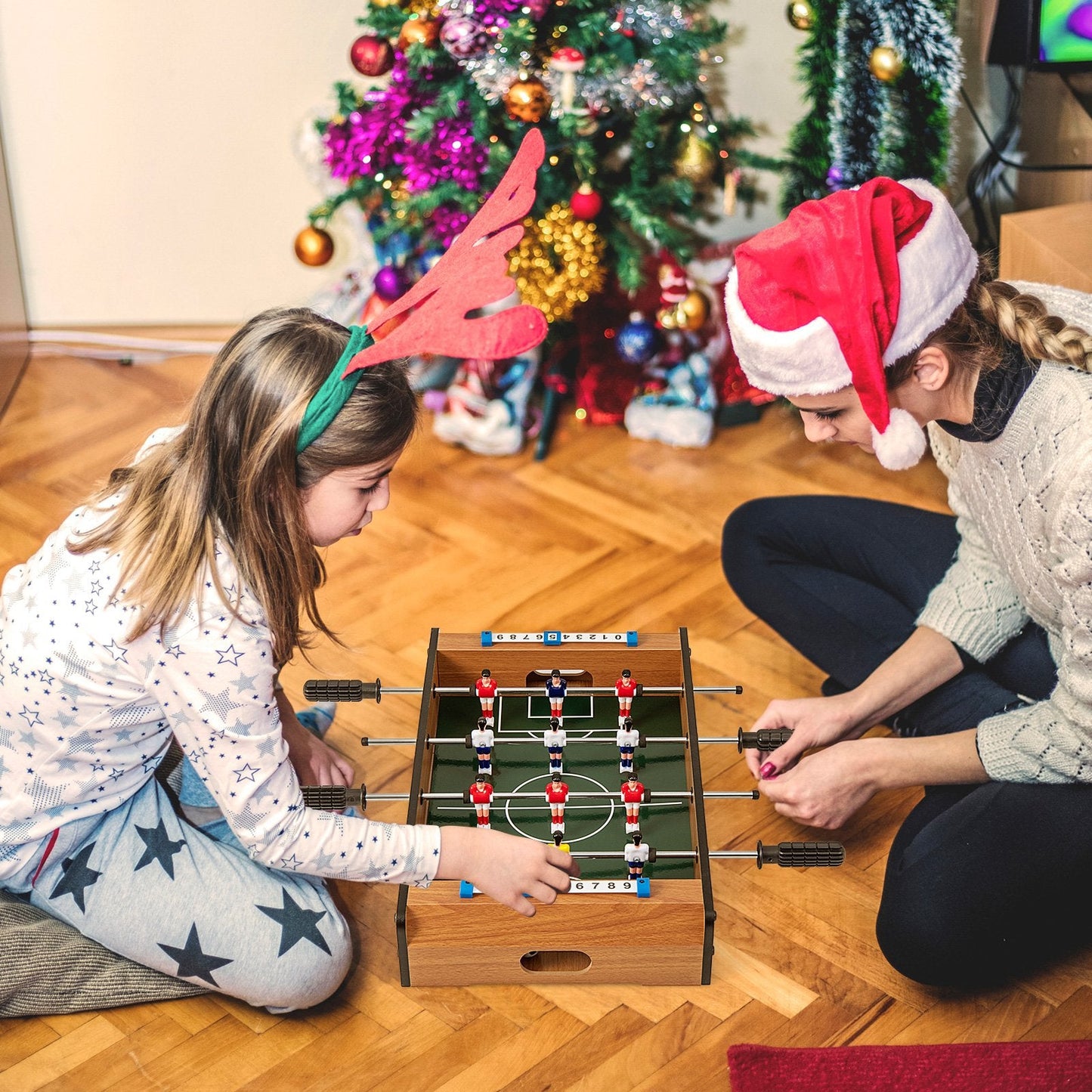 20 Inch Foosball Table Mini Tabletop Soccer Game Game Room   at Gallery Canada