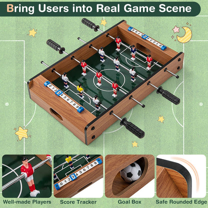 20 Inch Foosball Table Mini Tabletop Soccer Game Game Room   at Gallery Canada