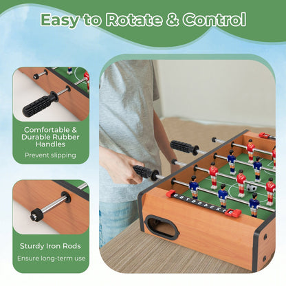 20 Inch Indoor Competition Game Soccer Table, Brown Game Room   at Gallery Canada