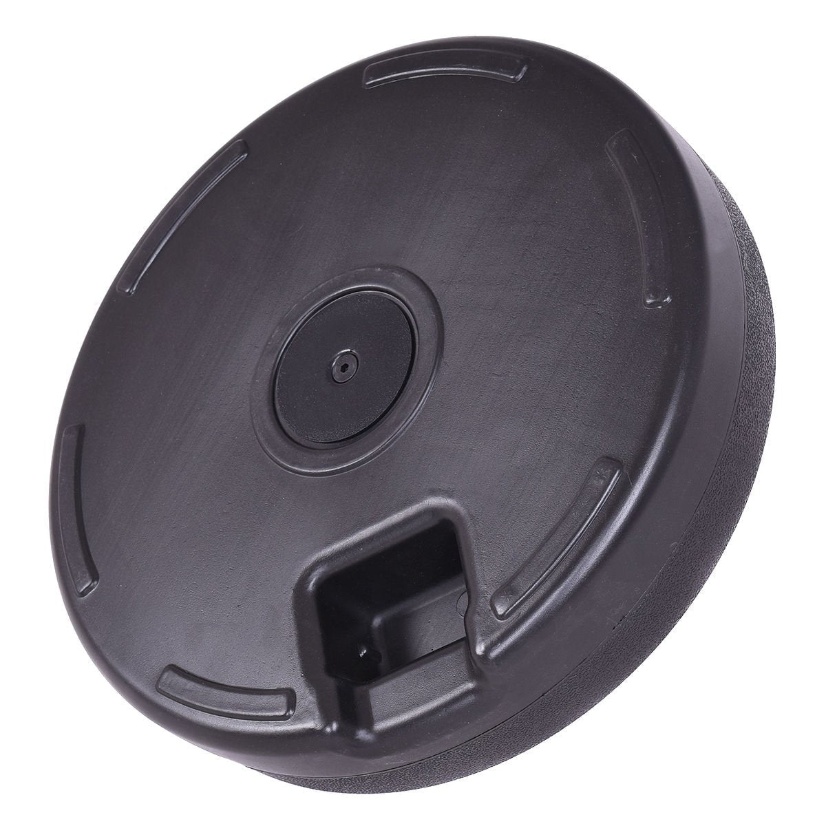 20 Inch Round 23L Water Filled Umbrella Base, Black Outdoor Umbrella Bases   at Gallery Canada