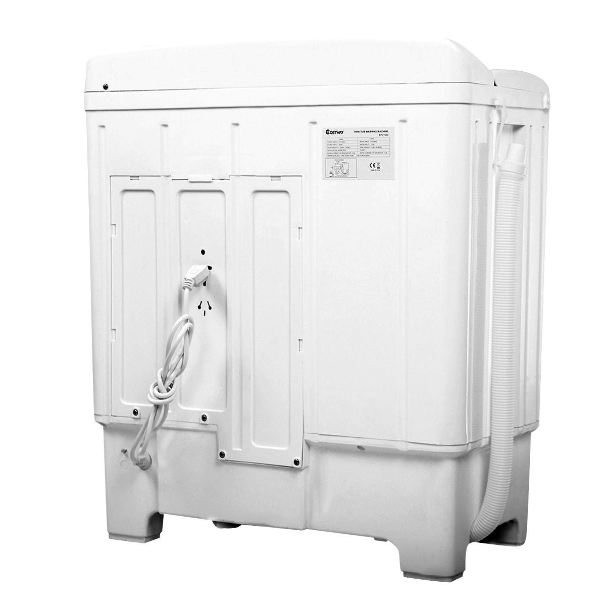 20 lbs Compact Twin Tub Washing Machine for Home Use, White Washing Machines   at Gallery Canada