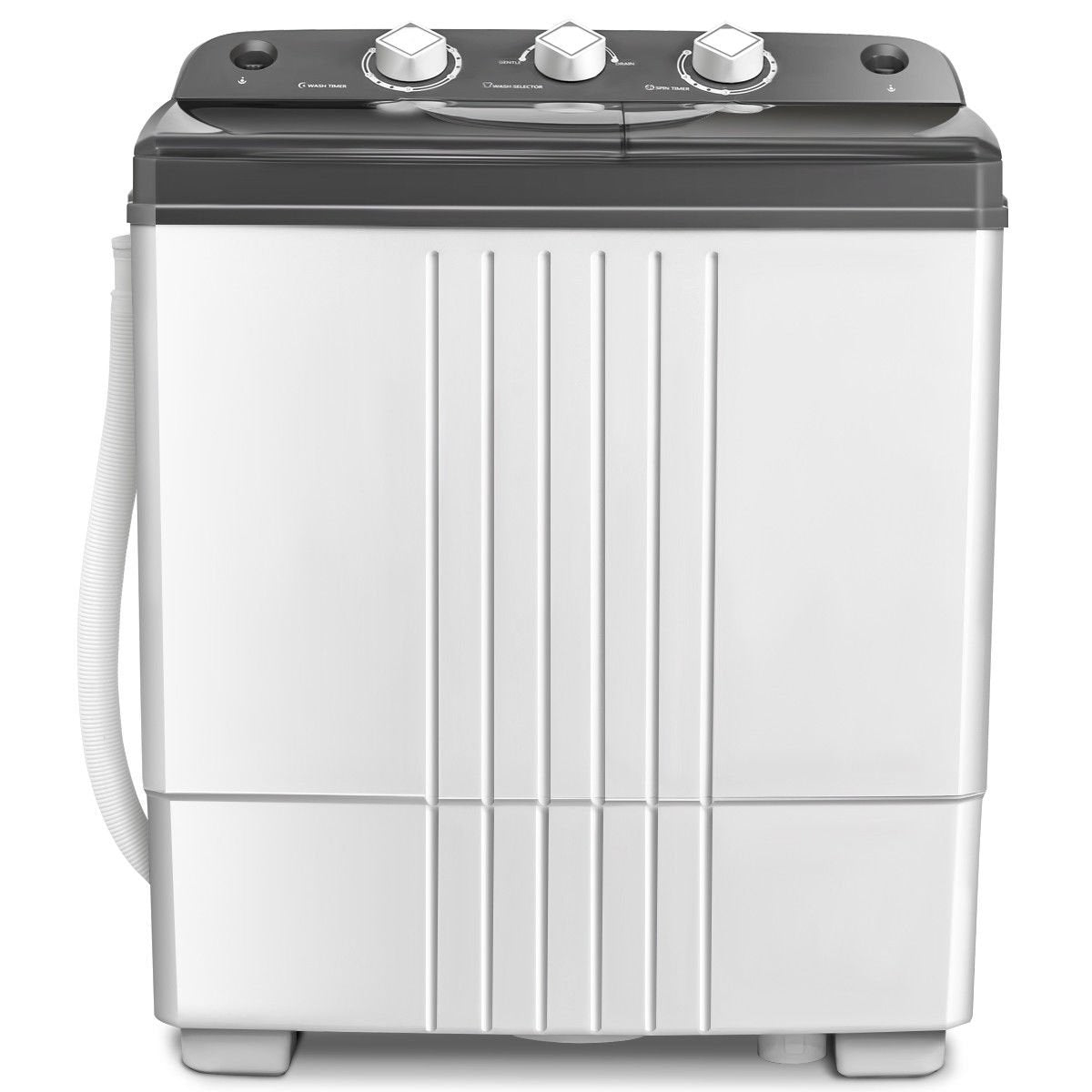 20 lbs Portable Semi-Automatic Twin-tub Washing Machine Washing Machines   at Gallery Canada