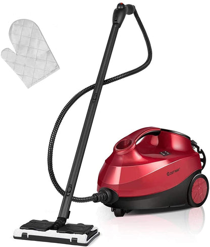 2000W Heavy Duty Multi-purpose Steam Cleaner Mop with Detachable Handheld Unit, Red Vacuums & Cleaners   at Gallery Canada