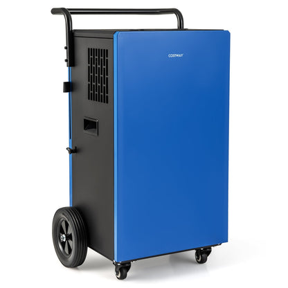 215 Pints 8000 Sq.Ft Commercial Dehumidifier For Home and Basement with 24H Timer, Blue Dehumidifiers   at Gallery Canada