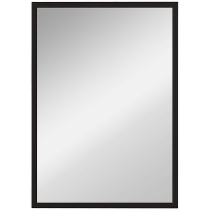 22" x 30" Bathroom Mirror for Wall, Rectangular Mirror for Living Room, Bedroom, Entryway, Black Wall Mirrors   at Gallery Canada