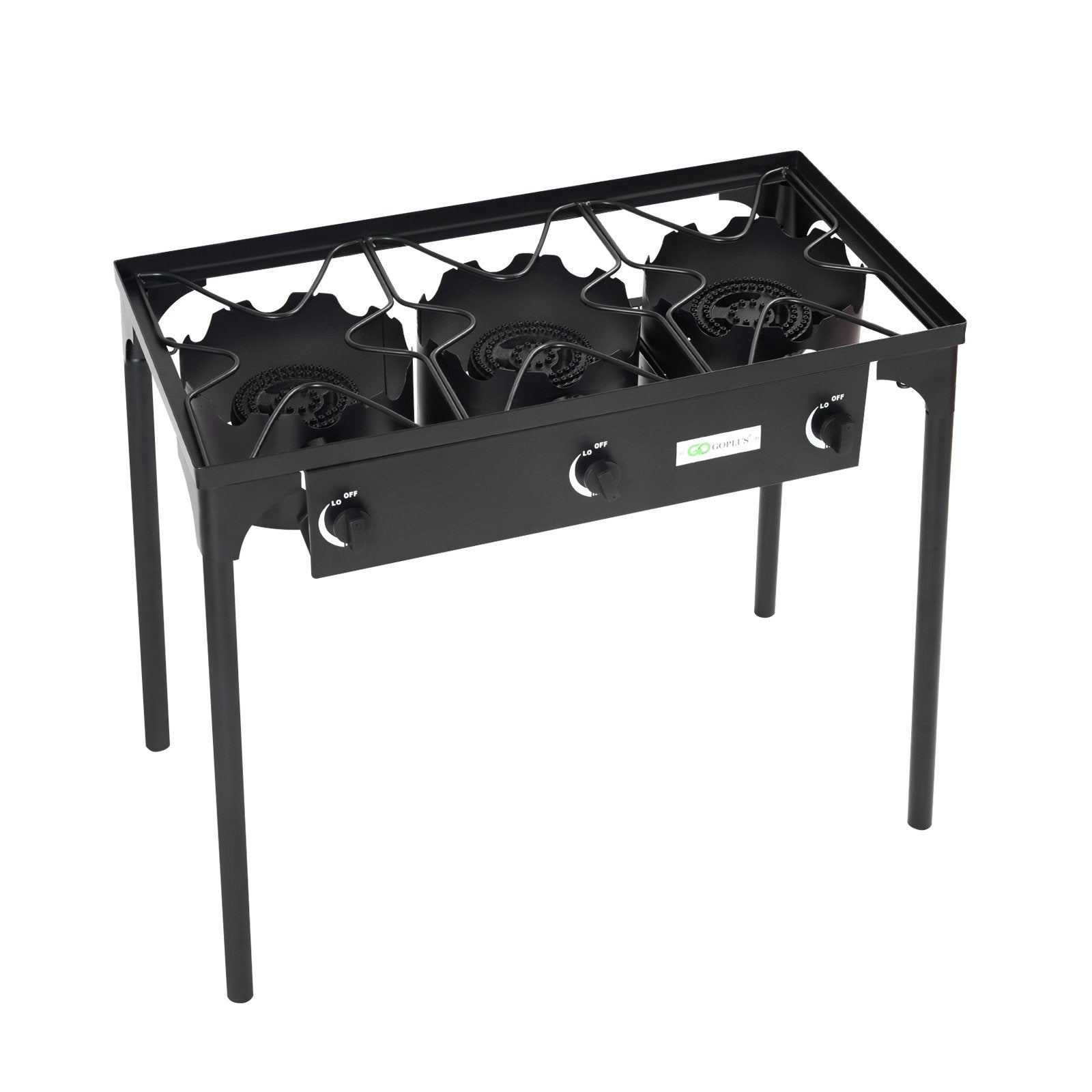 225 000-BTU Portable Propane 3 Burner Gas Cooker, Black Outdoor Grills   at Gallery Canada