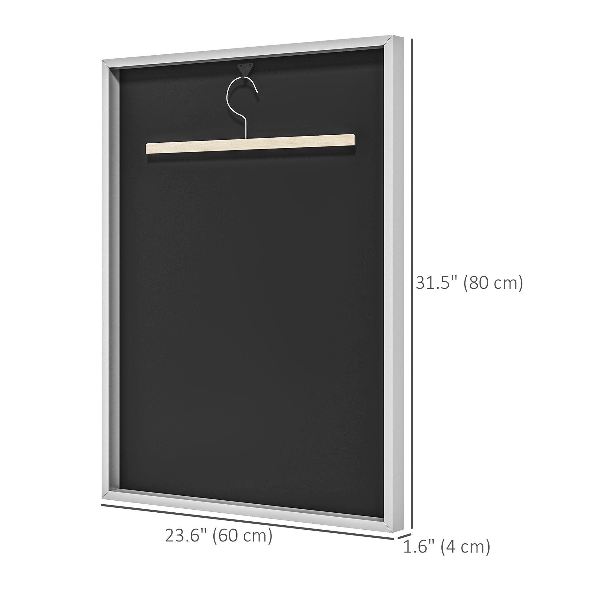 23.6" x 31.5" Hockey Jersey Frame, Jersey Shadow Box with UV Protection Acrylic Panel for Basketball, Football, Baseball Jersey Display Cases   at Gallery Canada