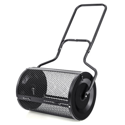 24” Peat Moss Spreader with Upgrade Side Latches and U-shape Handle, Black Garden Tools   at Gallery Canada