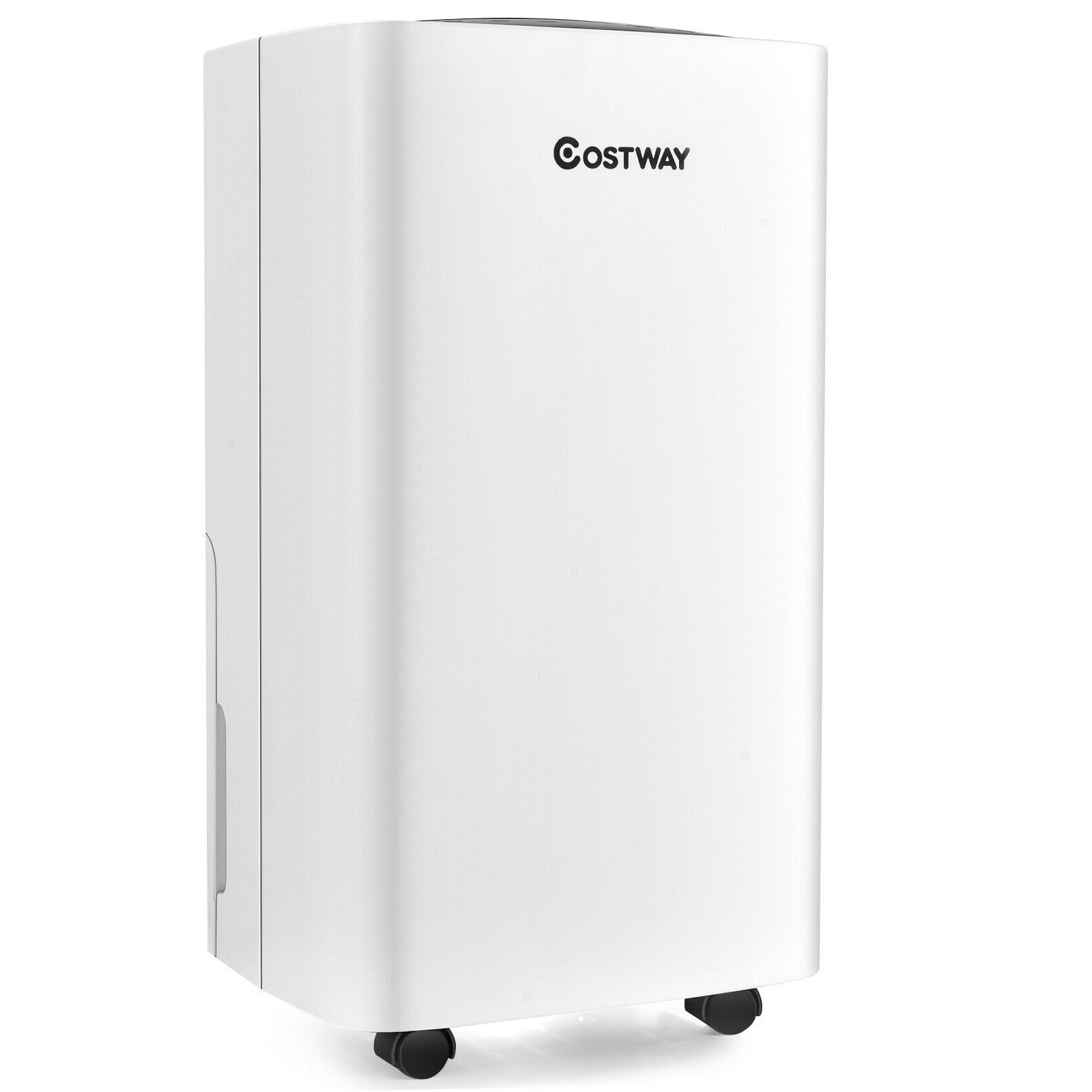 24 Pints 1500 Sq. Ft Portable Dehumidifier For Medium To Large Spaces, White Dehumidifiers   at Gallery Canada