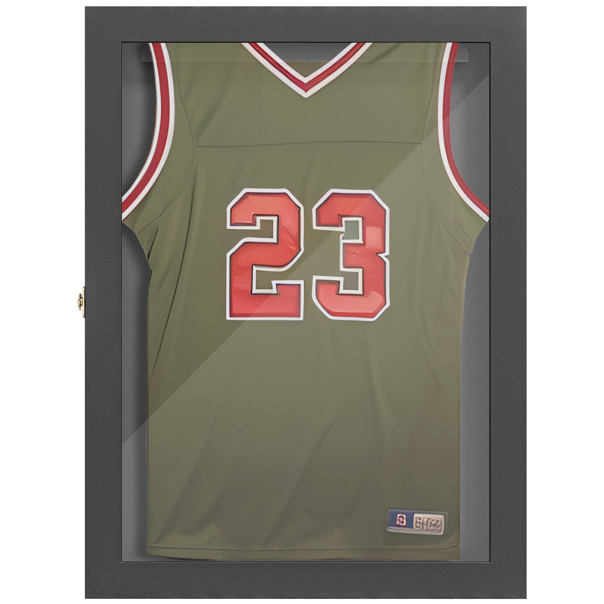 24" x 32" Hockey Jersey Frame, Jersey Shadow Box for Basketball Football Baseball, Black Jersey Display Cases Black  at Gallery Canada